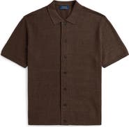 Polo Ralph Lauren Cotton and Linen Short Sleeve Cardigan