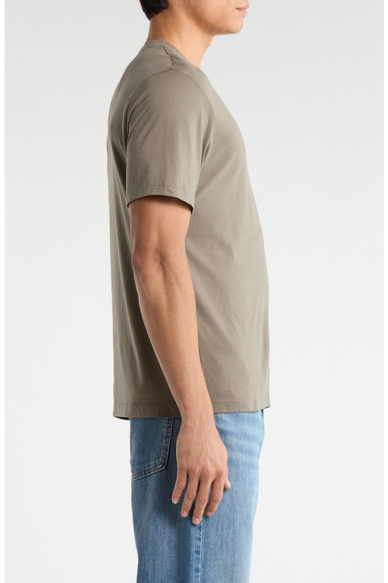Short Sleeve Light Cotton Tee, Alternate, color, SMOKY GREEN
