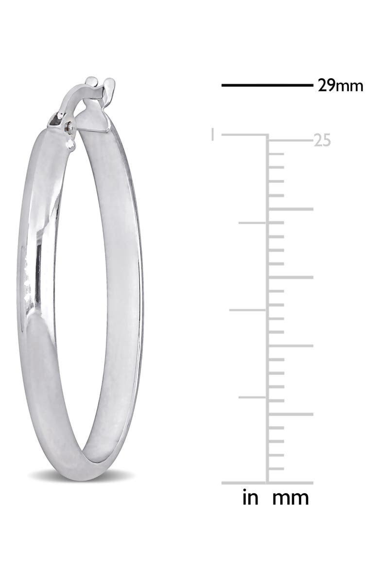 DELMAR Oval Hoop Earrings, Alternate, color,