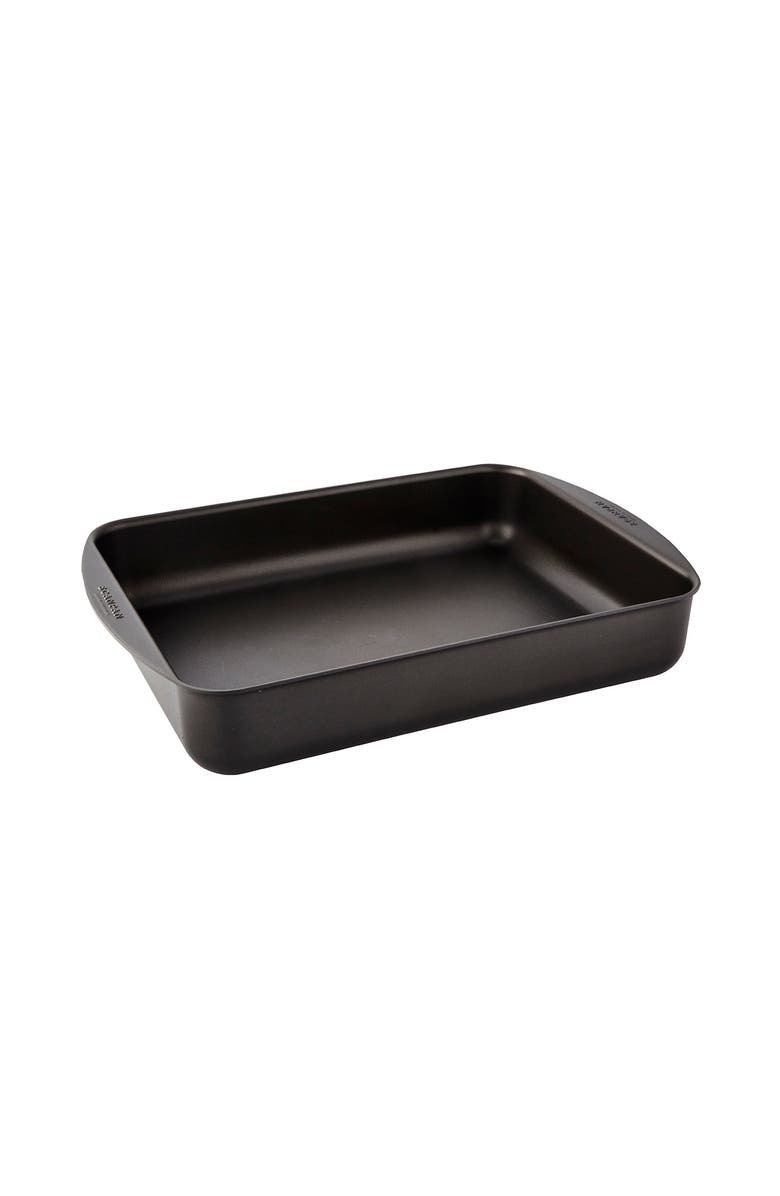 Scanpan Classic 13.5" x 8.75" Roasting Pan, 3.25 Qt., Main, color, Black