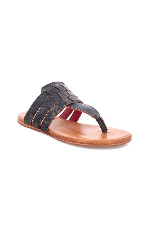 Bed Stu Yoli Thong Sandal In Black