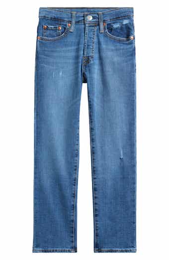 Kids' 501 Original Mid Rise Straight Leg Jeans
