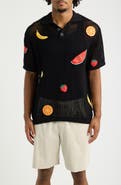 MAVRANS Freshly Picked Open Knit Polo