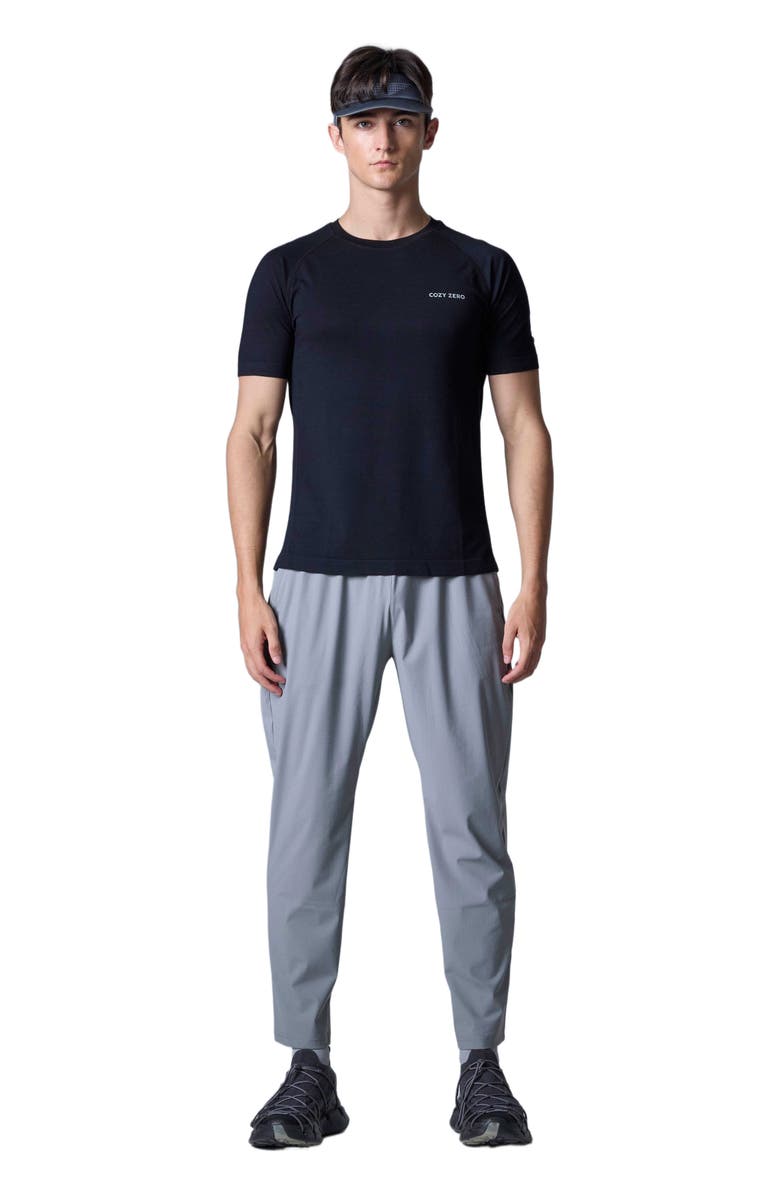 COZY ZERO Tech Merino Light Weight Daily Tee, Main, color, Black