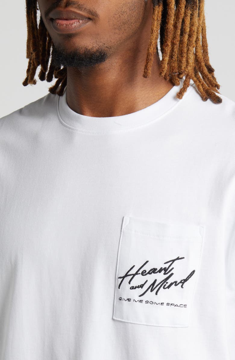 Billionaire Boys Club Heart & Mind Pocket Graphic T-Shirt, Alternate, color, 