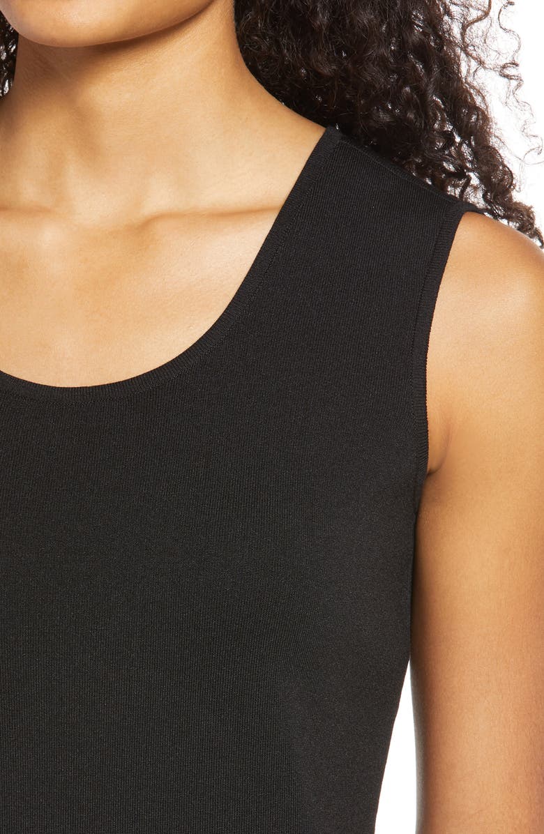 Ming Wang Scoop Neck Knit Tank, Alternate, color,