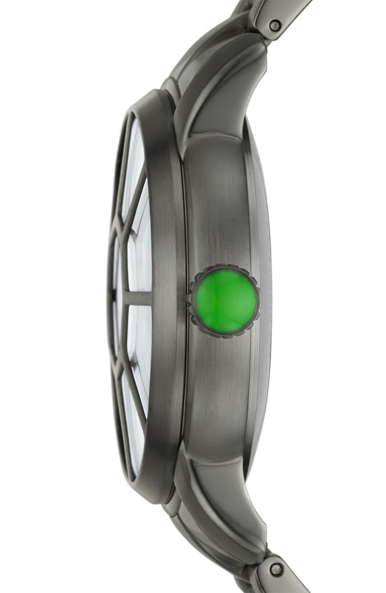 Fossil x Star Wars<sup>™</sup> Limited Edition TIE Fighter Bracelet Watch, 40mm, Alternate, color, 