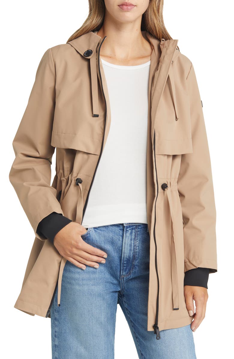 Sam Edelman Water Repellent Hooded Parka, Main, color,