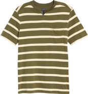 Good Man Brand Stripe Cotton Jersey T-Shirt