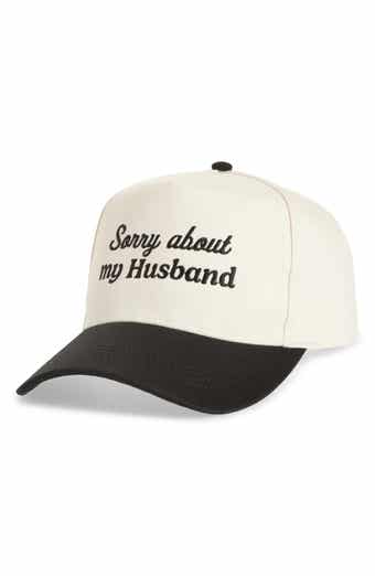David & Young Sorry About My Husband Cotton Baseball Cap