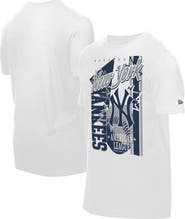 New Era Men's New Era White New York Yankees Big Graphic Domestic T-Shirt