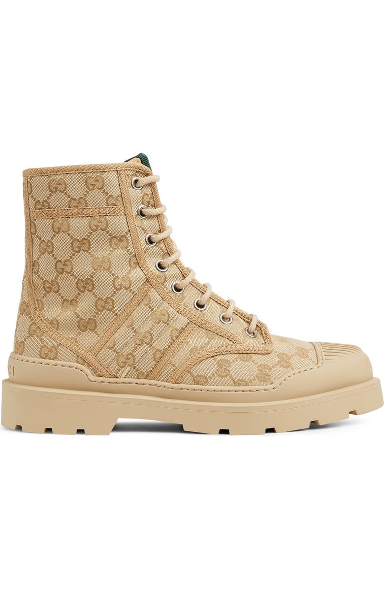 Gucci New Sherlin Combat Boot, Alternate, color,