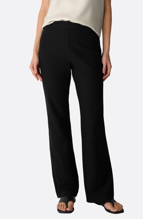 Recycled Nylon Blend Kick Pants