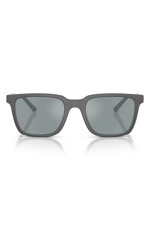 Roger Federer 52mm Polarized Rectangular Sunglasses