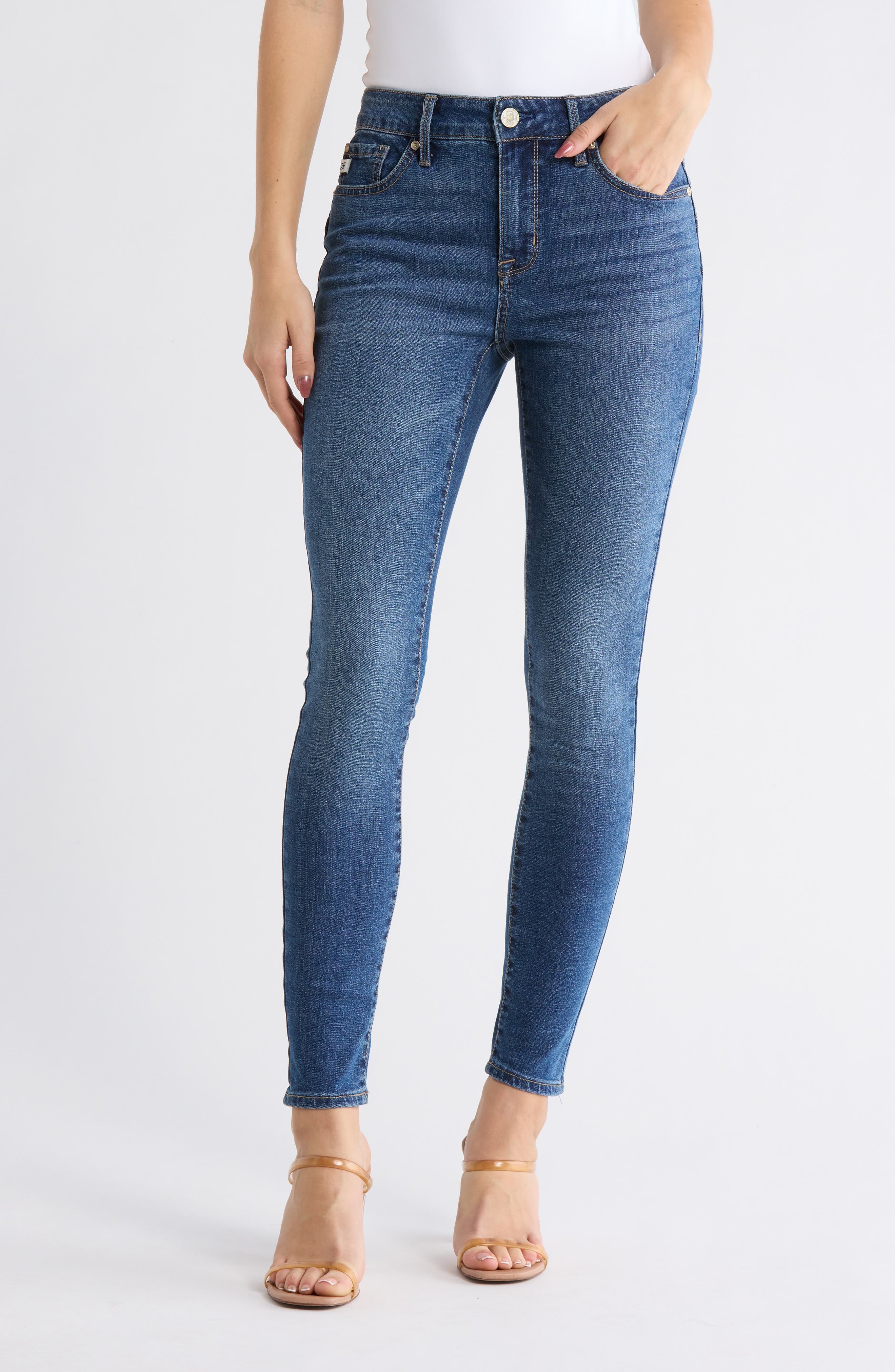 Seven7 High Waist Booty Shaper Skinny Jeans