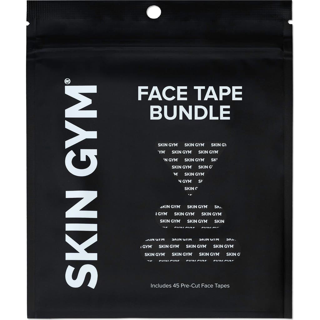 Skin Gym Black Face Tape Bundle In Black