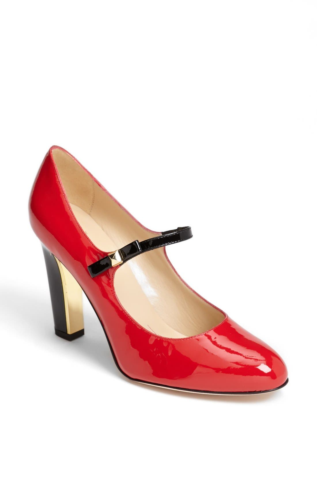 'nuovo' pump, Main, color, MARASCHINO RED PATENT