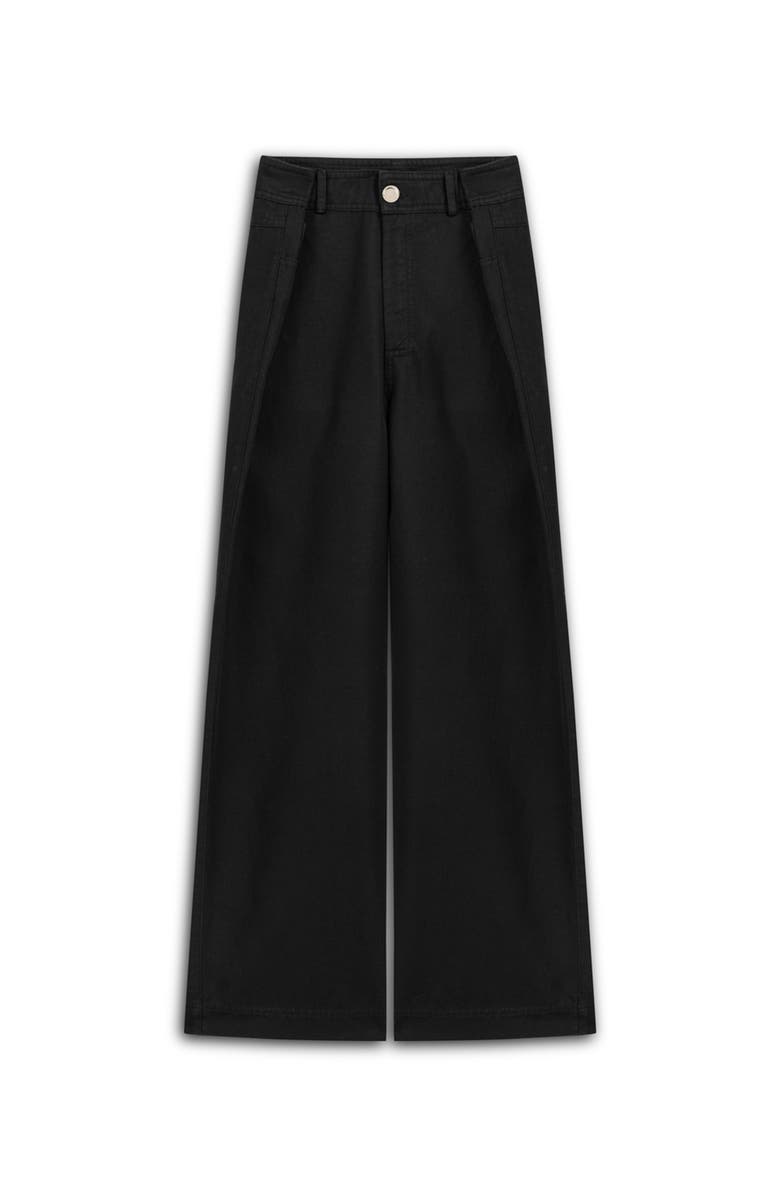 Nocturne Waist Detailed Pants, Alternate, color, 