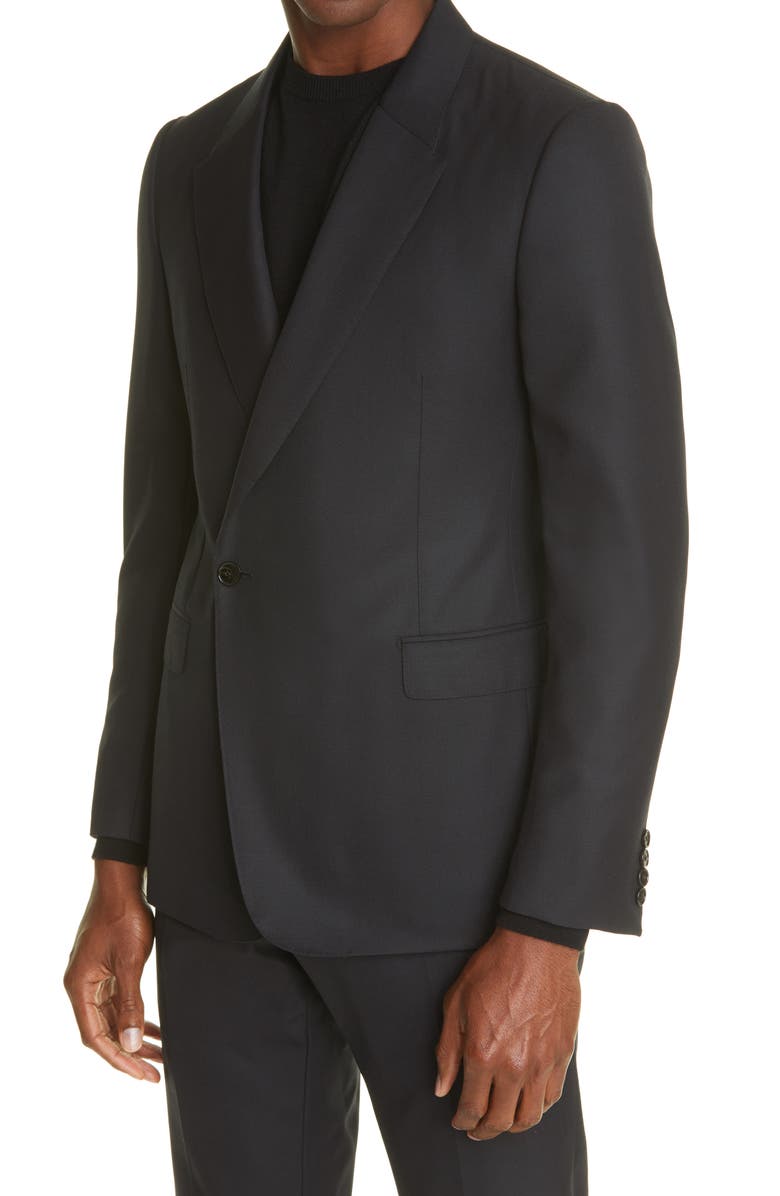 ZEGNA Achillfarm Wool Blazer, Alternate, color, 