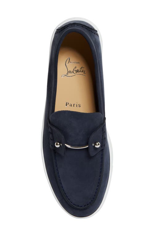 Christian Louboutin Chambeliboat Donna Boat Shoe In Marine