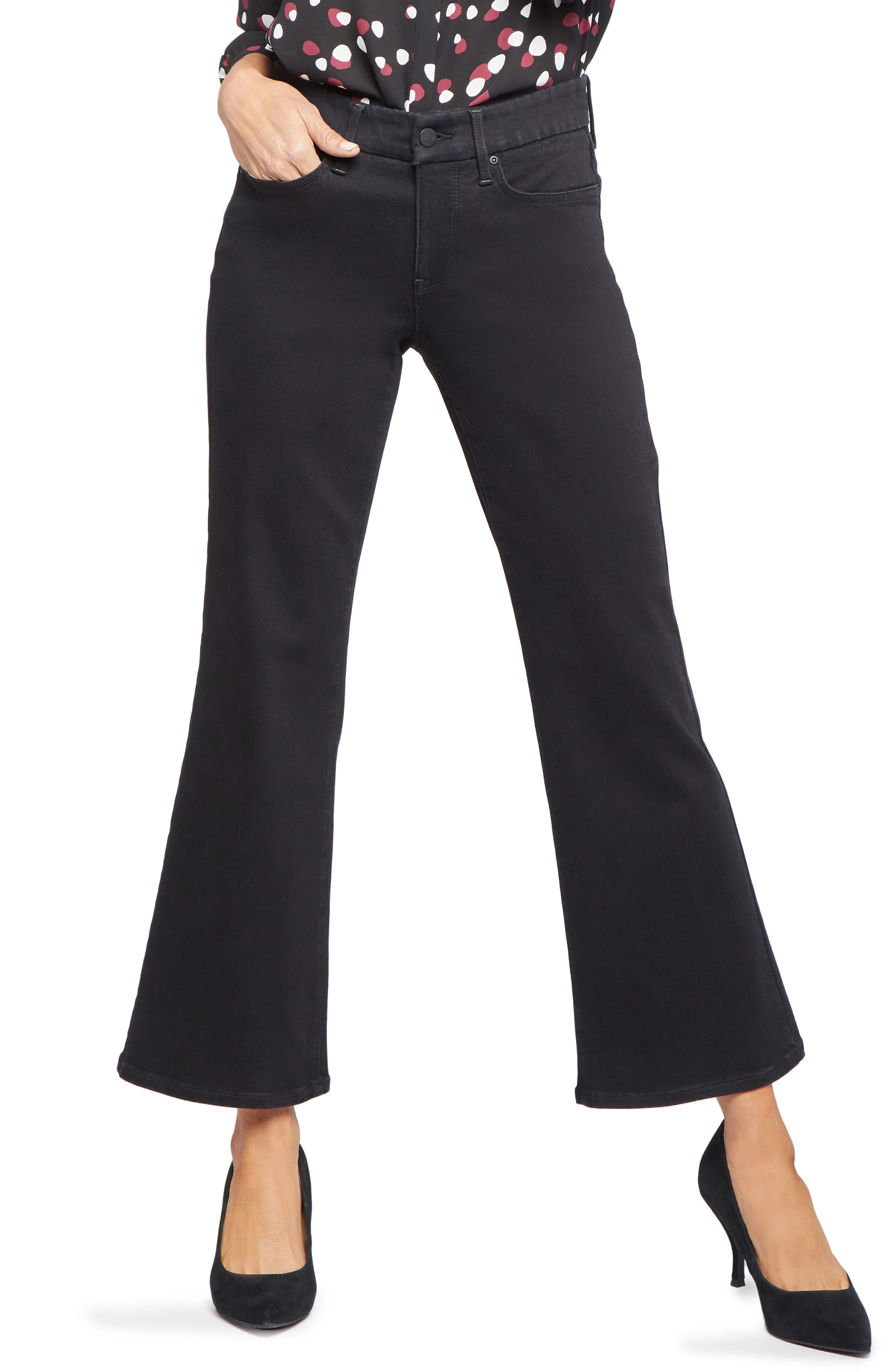 NYDJ Waist Match Relaxed Flare Jeans