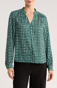 Gemma + Jane Long Sleeve Button-Up Shirt