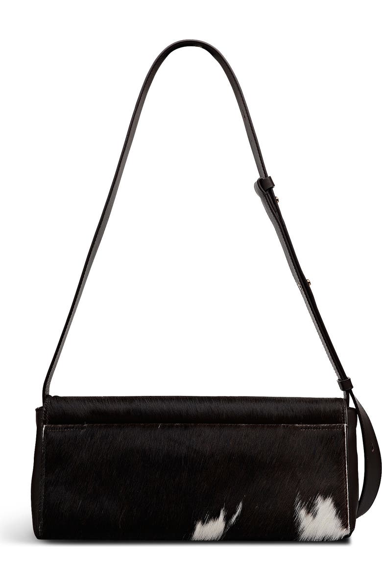 Radley The Annabel - Cow Hide Medium Flapover Shoulder Bag, Alternate, color, Dark Oak