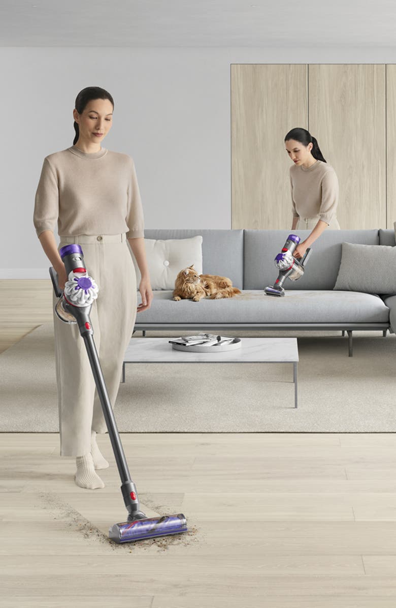 Dyson v8 Extra Vaccum - Silver/Nickel - Refurbished, Alternate, color, Multi