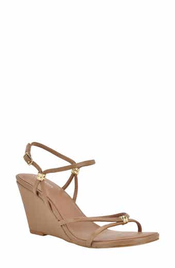 Deliney Ankle Strap Wedge Sandal