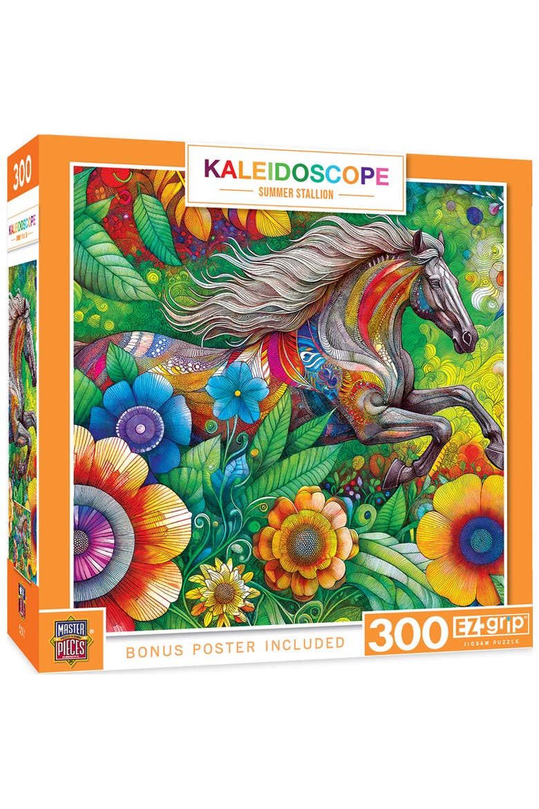 Summer Stallion 300 Piece Jigsaw Puzzle, Main, color, Multicolor