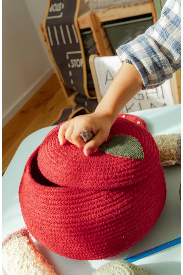 Apple Basket, Alternate, color, RED