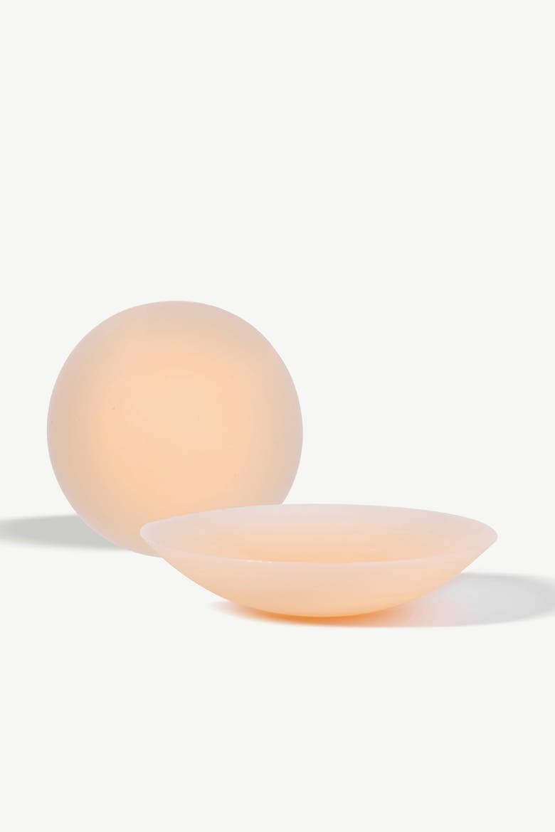 Tapered Edge Seamless Silicone Nipple Covers, Alternate, color, Beige
