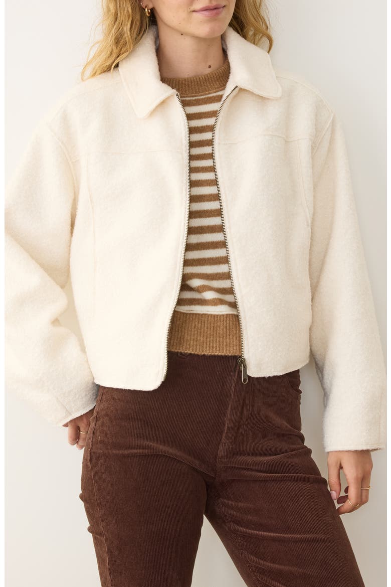 Sloane Bouclé Jacket, Main, color, CREAM