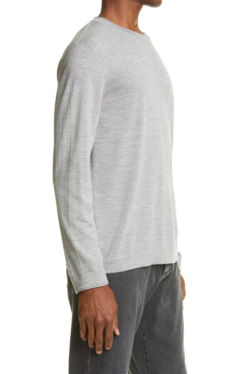 Brunello Cucinelli Fine Gauge Wool & Cashmere Sweater, Alternate, color, 