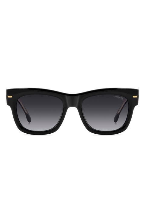 53mm Gradient Square Sunglasses