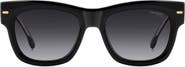 Carrera Eyewear 53mm Gradient Square Sunglasses
