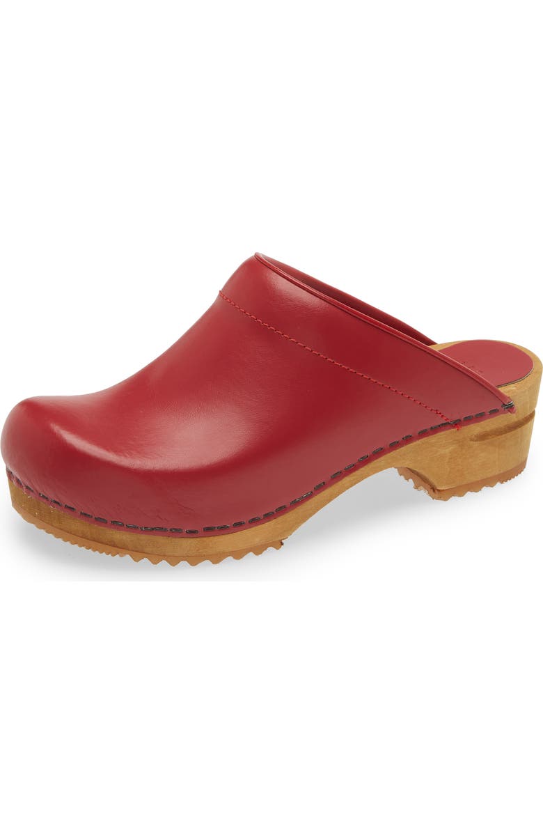 Sanita Lotte Clog, Main, color, Red