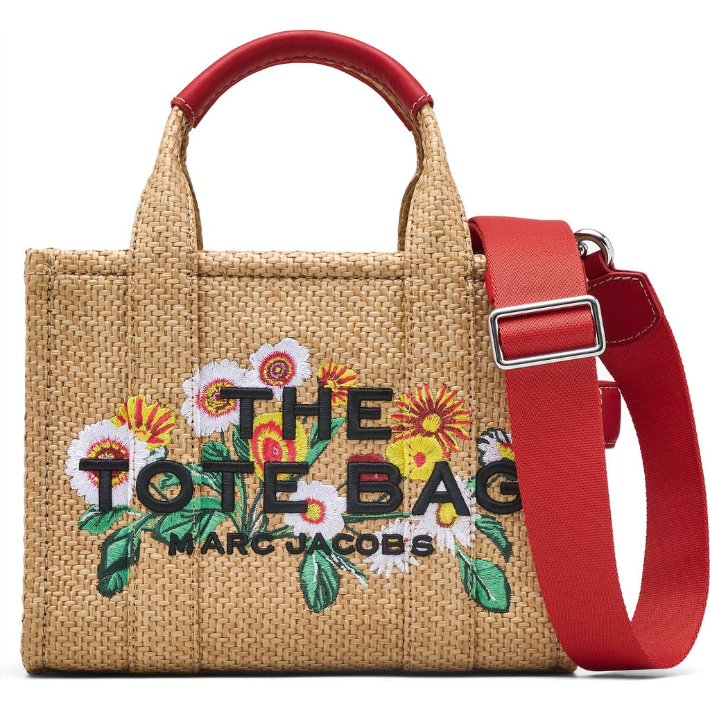 Marc Jacobs The Medium Daisy Tote Bag In Beige Caramel Brown In Natural