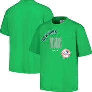 PLEASURES Men's PLEASURES Green New York Yankees Repurpose T-Shirt