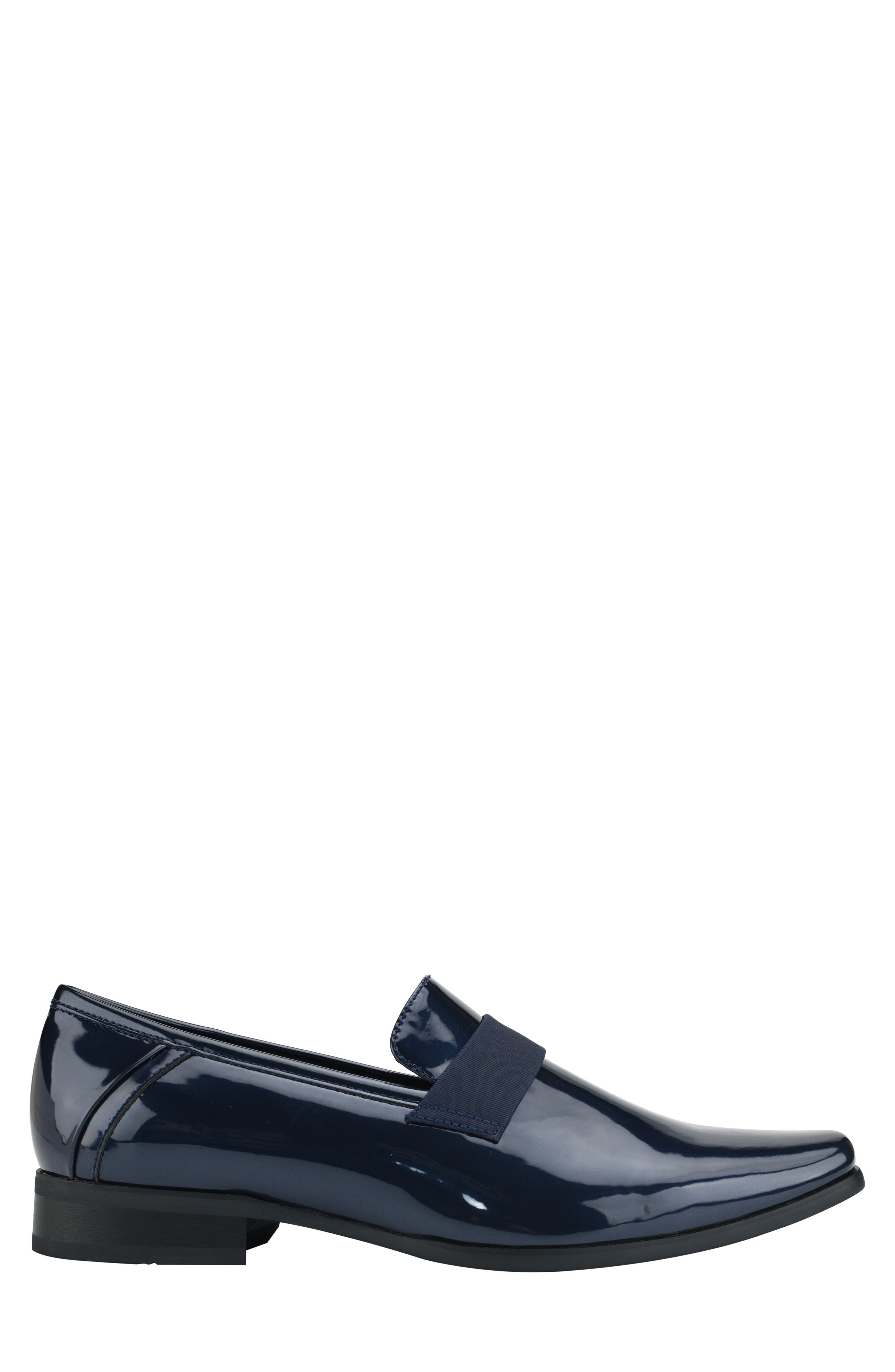 Bernard Patent Loafer - Wide Width Available, Alternate, color, NAVY PATENT