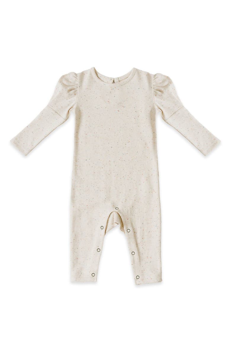 Pehr Confetti Ruffle Organic Cotton Romper, Main, color,