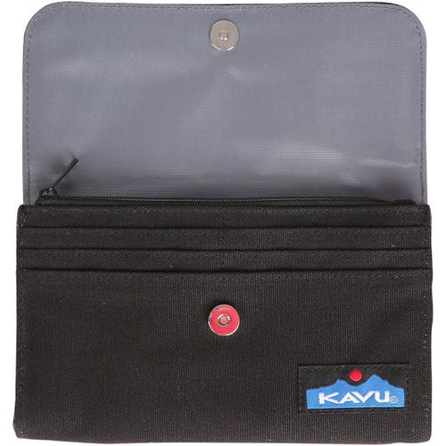Kavu Islamorada Cross Body Wallet In Black