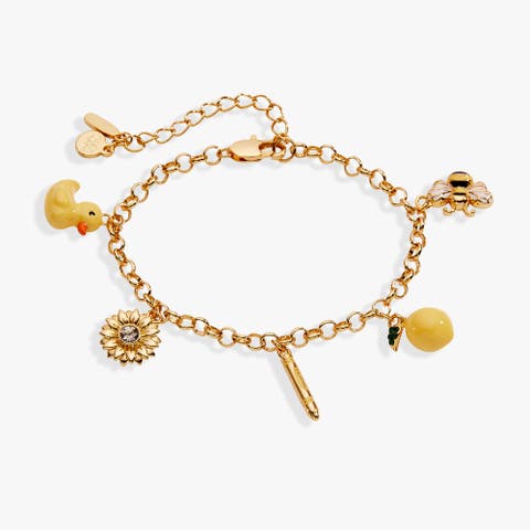Crayola x Alex and Ani Fan Favorites Sunglow Charm Bracelet