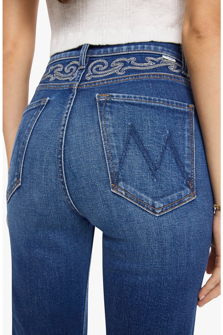 The Bookie Sneak High Waist Wide Leg Jeans, Alternate, color, COWGIRLS GET IN FREE