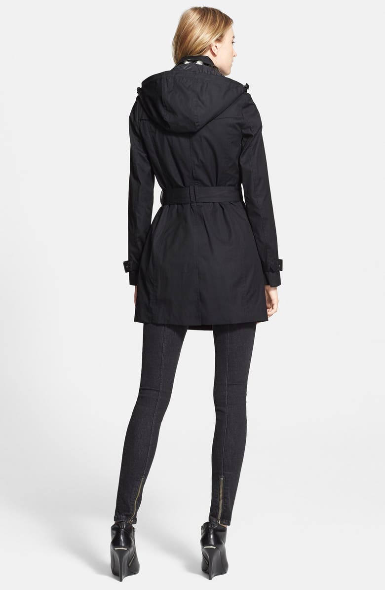 Burberry Brit 'Reymoore' Trench Coat with Detachable Hood & Liner, Alternate, color, 