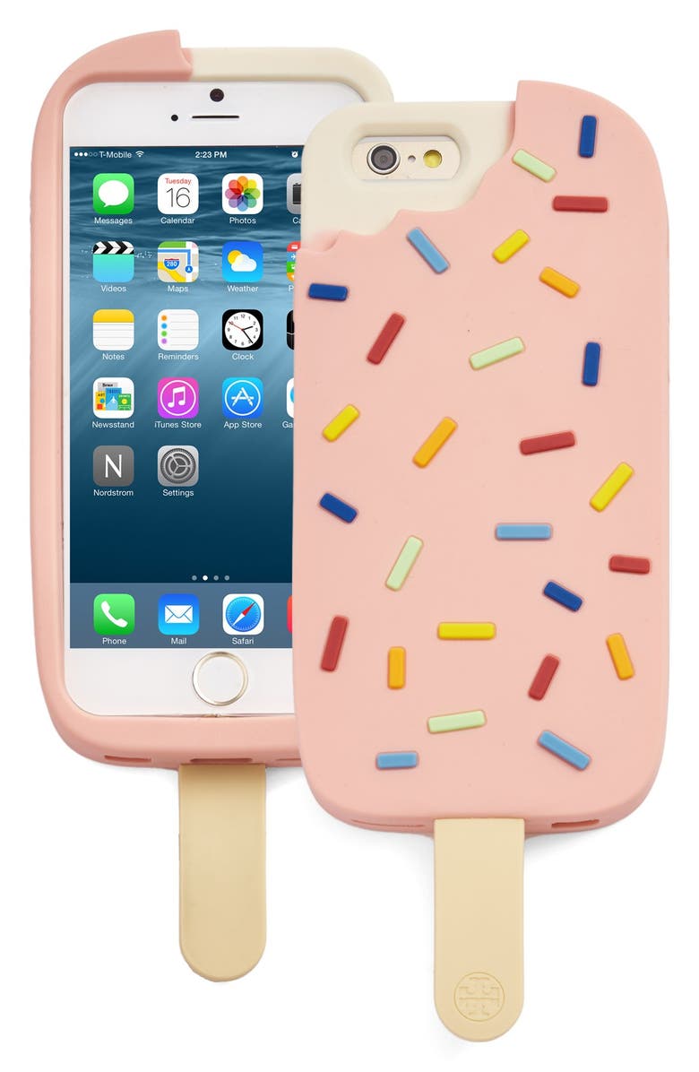 Tory Burch 'Ice Cream' iPhone 6 & 6s Case, Main, color, 