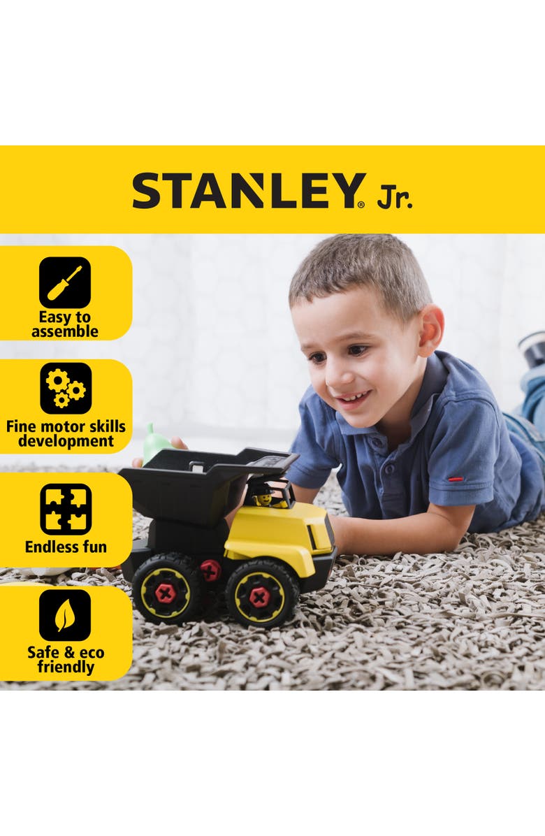 Stanley Jr Take Apart Dump Truck, Alternate, color, Multi Color
