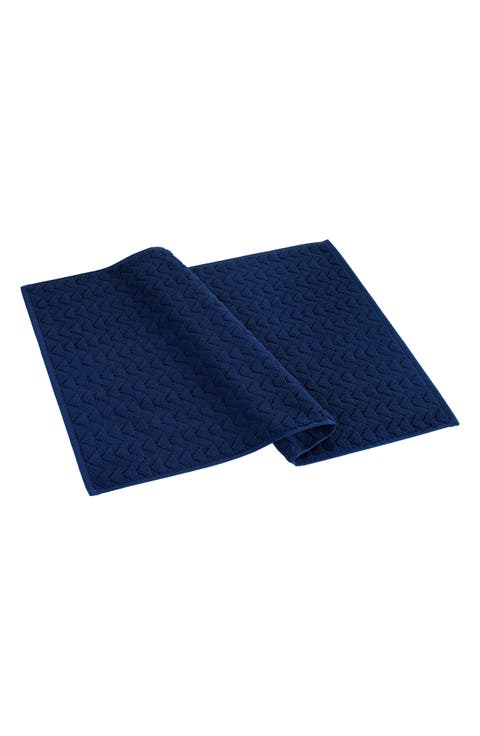 Herringbone Bath Mat