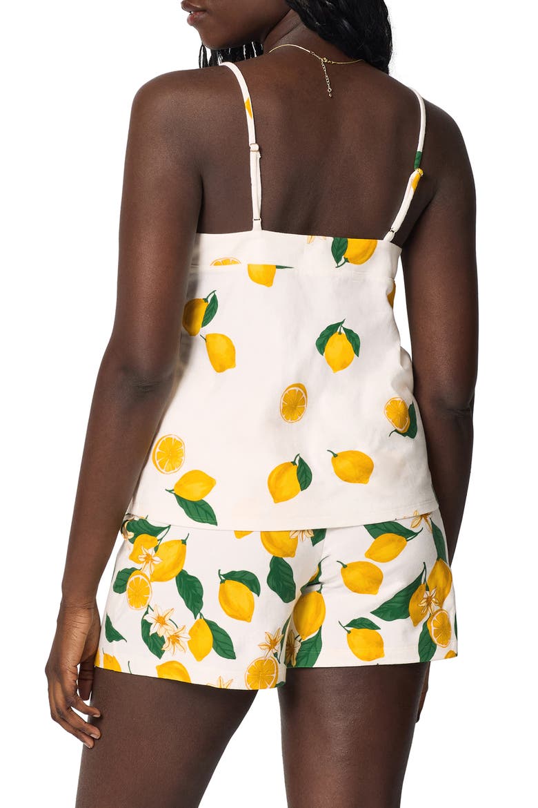 Print Short Pajamas, Alternate, color, MAIN SQUEEZE BORDER