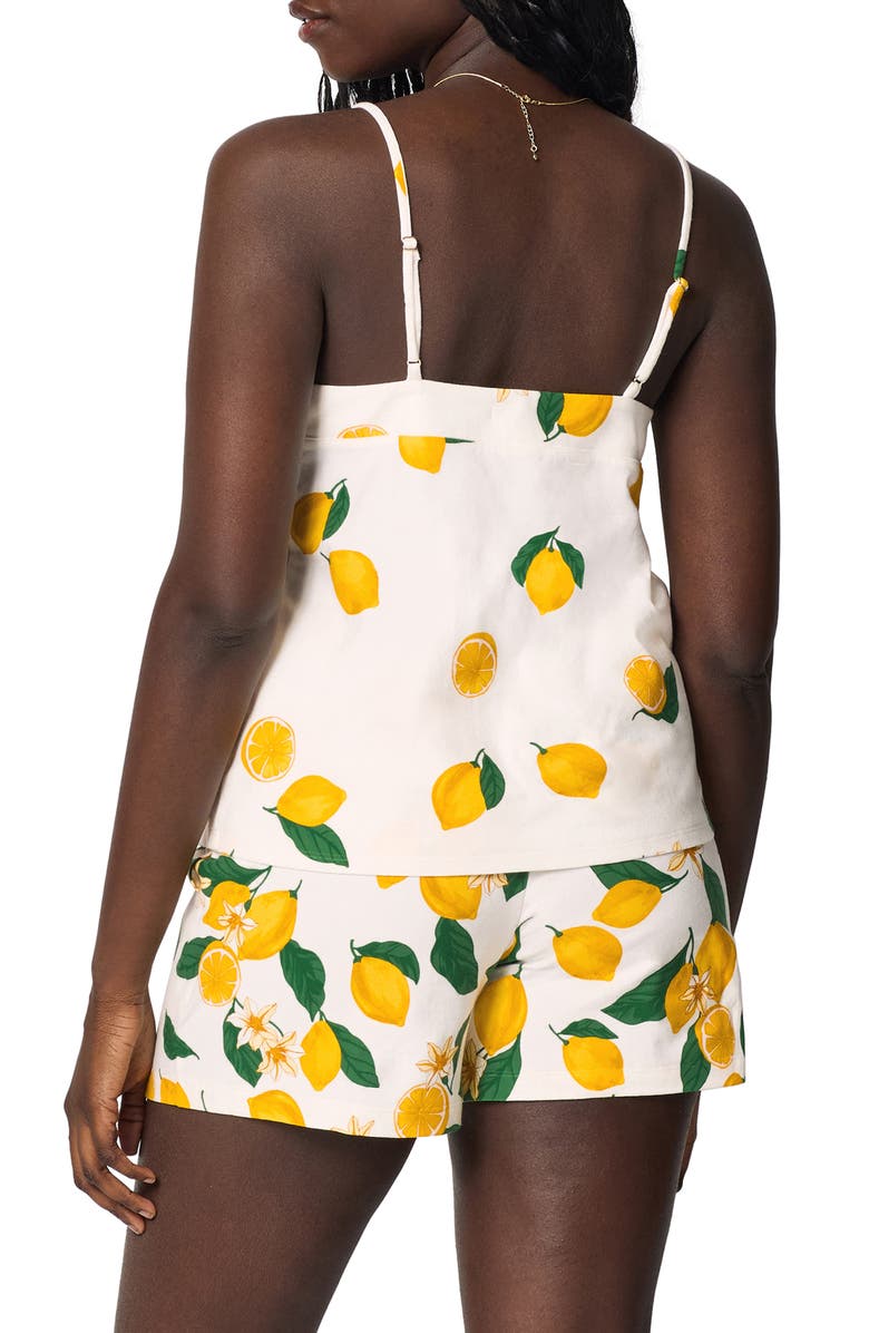 BedHead Pajamas Print Short Pajamas, Alternate, color, Main Squeeze Border